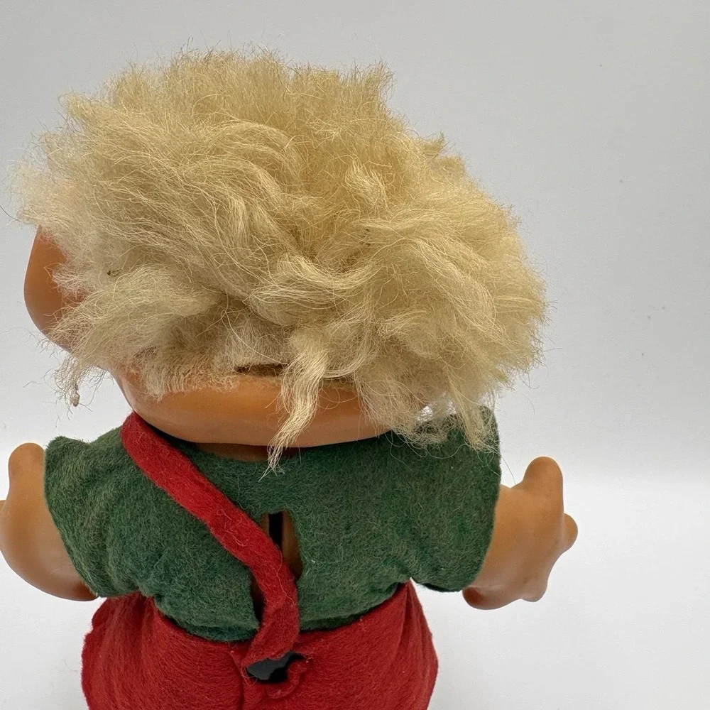 1960's Thomas Dam Original Figurine Troll Doll Bank Toy Coin Savings Denmark